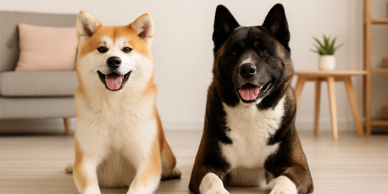 Akita Inu vs Akita Américain : quelles sont les vraies différences ?